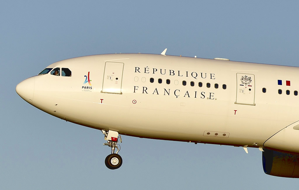 Airbus A330-223, F-RARF, of the French Air Force, for the Presidency of the French Republic